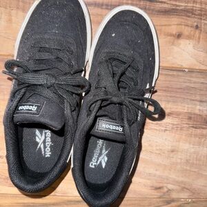 Reebok Black and White Casual Sneakers